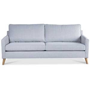 Blues 2-sits soffa - Ljusgrå / Ek - 2-sits soffor