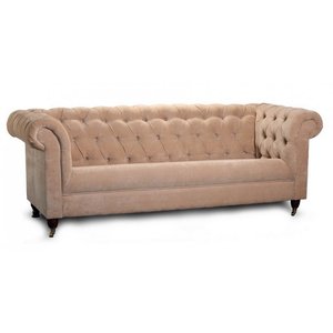 Chesterfield Howster Classic 3-sits soffa - Inari 22 - Natur