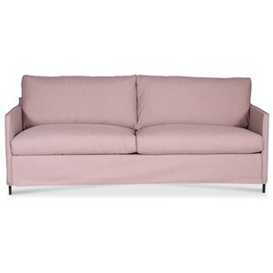 Depart 3-sits soffa med avtagbar klädsel - Ljus rosa -Soffor - 3-sits soffor