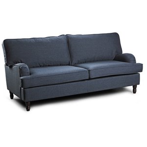 Howard Acosa 3-sits soffa - Blå - 2-sits soffor