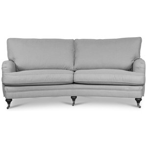 Howard London Premium 4-sits svängd soffa - Aura 14 - Blå