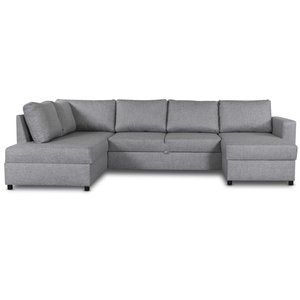 Tärnö U-soffa bäddsoffa - Vänster + Möbelvårdskit för textilier - Hörnsoffor
