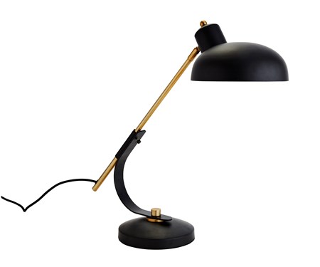 Bordslampa 22cm Mattsvart - Madam Stoltz - bild