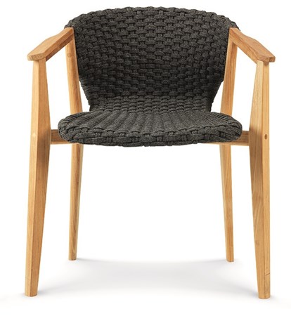 Knit stol med armstöd - Ethimo - bild