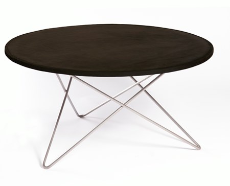 O-table leather soffbord - OX DENMARQ - bild