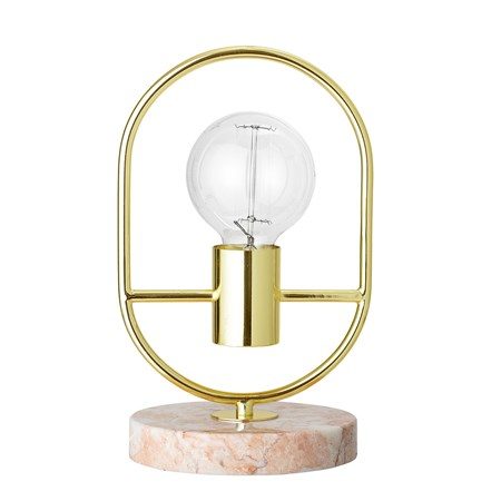 Bordslampa Guld/Metall Ø17cm - Bloomingville - bild