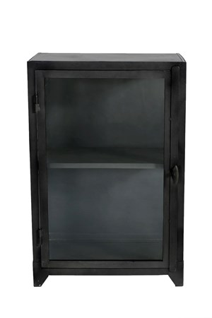 Iron glass cabinet vitrinskåp 1 dörr liten - MUUBS - bild