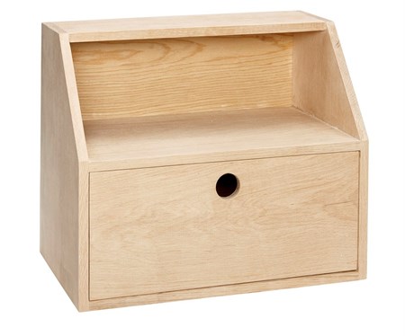 Shelf drawer vägghylla - Hübsch - bild