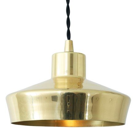 Splendor brass taklampa - Mullan Lighting - bild