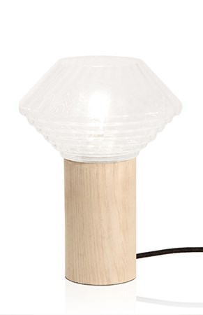 Bordslampa Edge Klar/Natur - Globen Lighting - bild