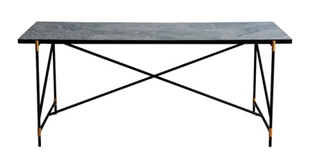 Dining table 185 cm mässing matbord - Handvärk - bild