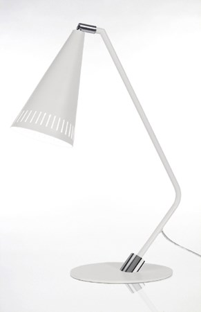 Bordslampa Pipe Vit - Globen Lighting - bild