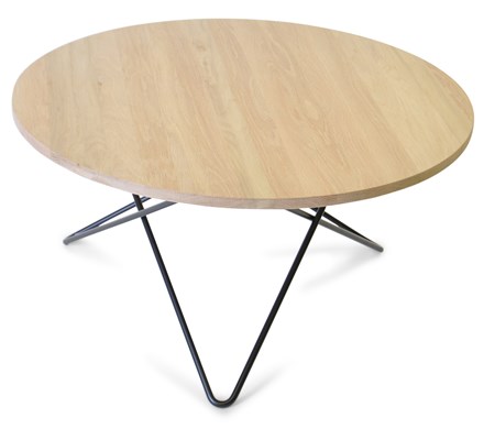 O table wood soffbord Ek/svart - OX DENMARQ - bild