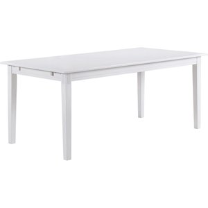 Wittskär matbord 180 cm - Vit - Övriga matbord