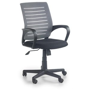 Banaz skrivbordsstol - Svart/grå - Kontorsstolar med armstöd