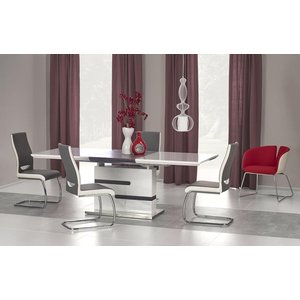 Cathrina matbord 160-220 cm - Vit/grå - Övriga matbord