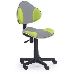 Cesar skrivbordsstol - Grå/grön - Kontorsstolar utan armstöd
