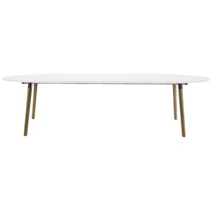 Belina förlängningsbart matbord 170-270 cm - Vit/ek - Övriga matbord
