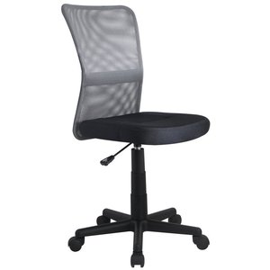 Fox skrivbordsstol - Svart/grå - Kontorsstolar utan armstöd