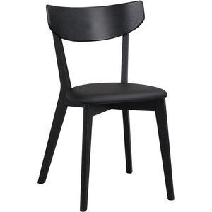 2 st Hannah stol - Svart - Konstläderklädda stolar