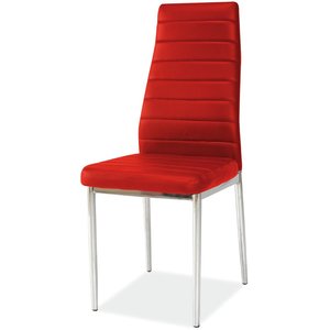 2 st Camarillo matstol - Röd - Konstläderklädda stolar