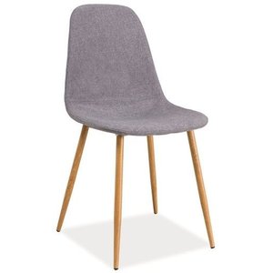 4 st Rebekah matstol - Grå - Klädda & stoppade stolar