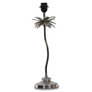 Palm lampfot H42 cm - Silver - Bordslampor -Lampor - Bordslampor