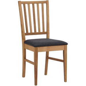 2 st Scarlett stol - Ek/grå - Trästolar