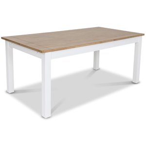 Skagen matbord 180 cm - Vit/Ekbets - Övriga matbord