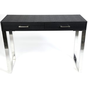 Exklusive skrivbord 110 cm - Svart / Krom - Övriga kontorsbord & skrivbord