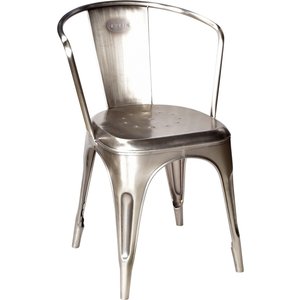 2 st Vetlanda stol - Blänkande metall - Metallstolar