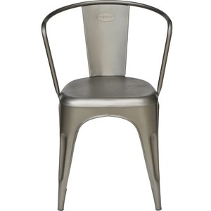 2 st Vetlanda stol - Matt metall - Metallstolar