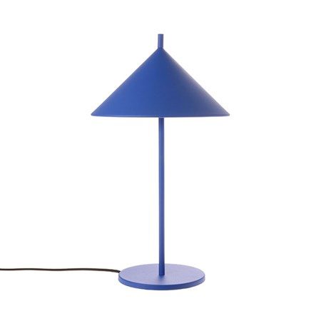 Bordslampa Triangle Metall Blå - HKliving - bild