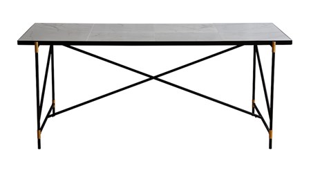 Dining table 185 cm mässing matbord - Handvärk - bild