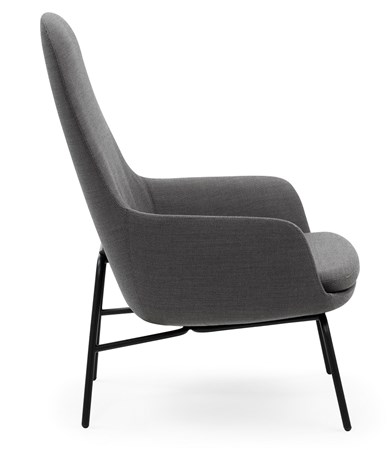 Era Lounge Chair High Stål - Normann Copenhagen - bild