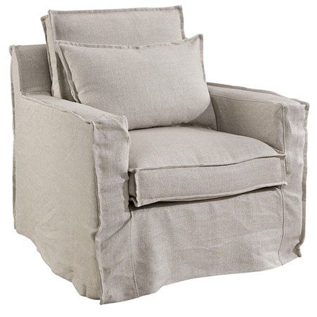 NEW MILFORD Armchair Linen Sand - Artwood - bild