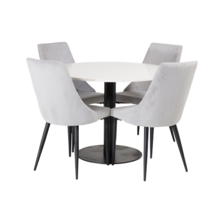 Bild på Matgrupp Ruben och 4 st Leone stolar - Venture Home