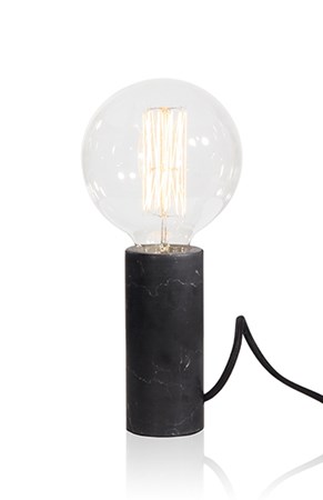 Bordslampa Marmor Svart - Globen Lighting - bild