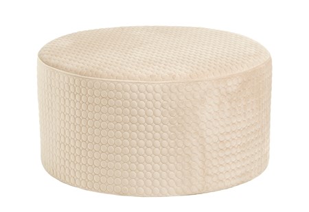 Rhonda Sittpuff Sammet Beige - Nordal - bild