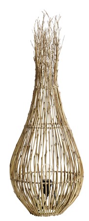 Golvlampa Fishtrap S Beige 90 - MUUBS - bild