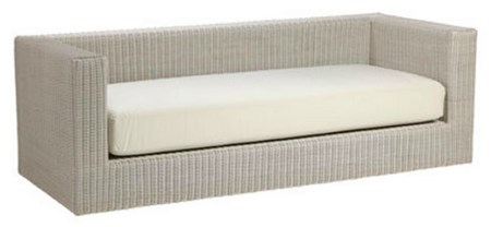 Cube vit soffa - Ethimo - bild