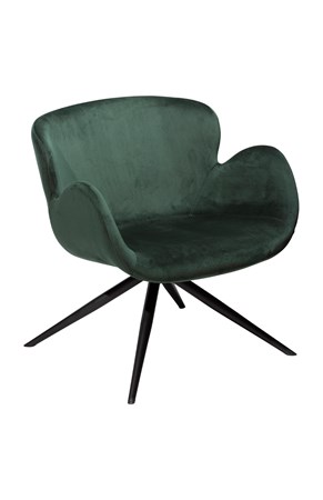 Loungestol Gaia Velour - Dan Form Denmark - bild