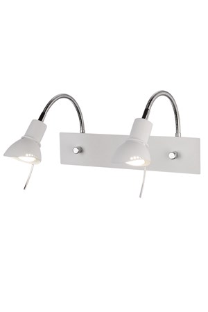 Ingo 2 Vägglampa Vit - JUST LIGHT - bild