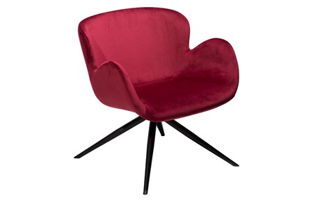 Loungestol Gaia Velour - Dan Form Denmark - bild