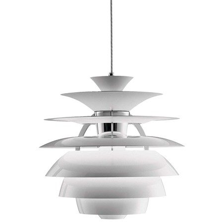 PH Snöboll Pendel Vit/Våtlackerad - Louis Poulsen - bild