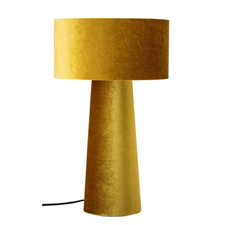 Bordslampa Senapsgul Polyester - Bloomingville - bild