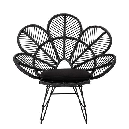 Shana Stol Svart Rotting - Bloomingville - bild