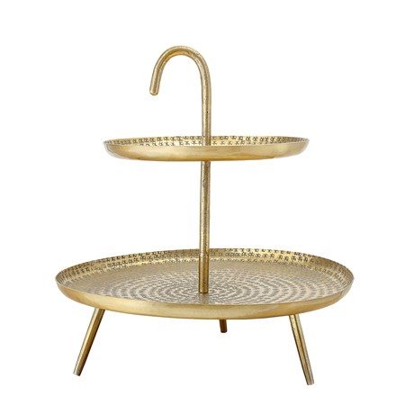 Nola Sidobord 2 Hyllplan Aluminium 60cm - Bloomingville - bild