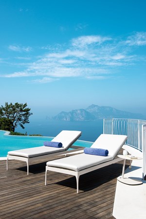 Infinity Vit Solsäng - Ethimo - bild