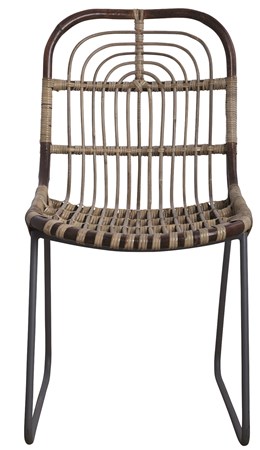 Stol Kawa 46x86 cm - Brun/Metall - House Doctor - bild